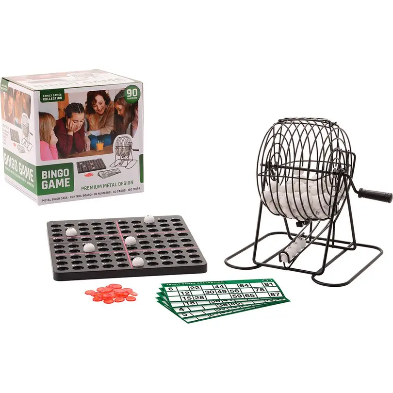 Brettspiel Set bestehend aus verschiedenen Artikeln Bingo