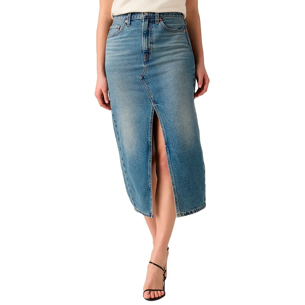 Levi's® Decon Slit midi skirt
