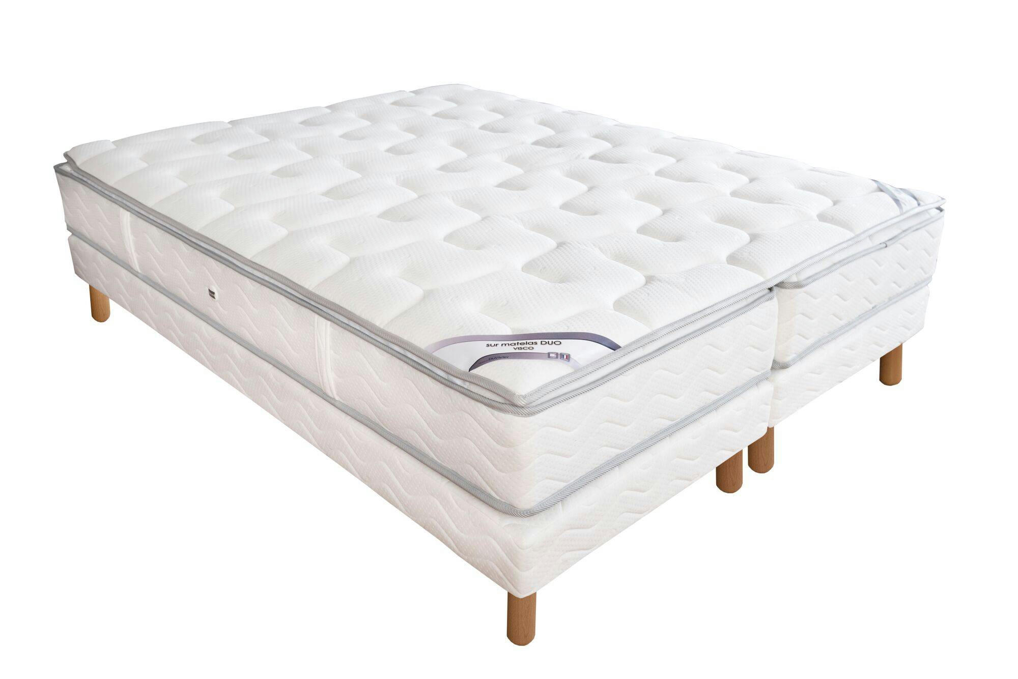 GALA ECO LUXE VISCO - ensemble de literie en mousse à mémoire de forme 140 x 190 cm