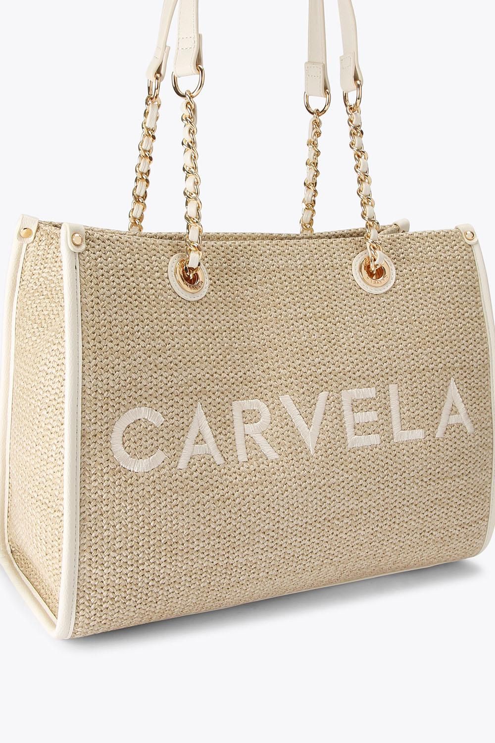 Carvela Sorrento Midi Raffia' Bag