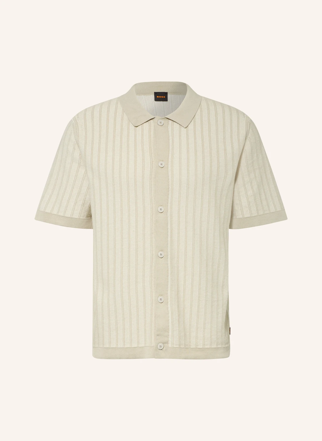 BOSS Strickhemd KODD Regular Fit