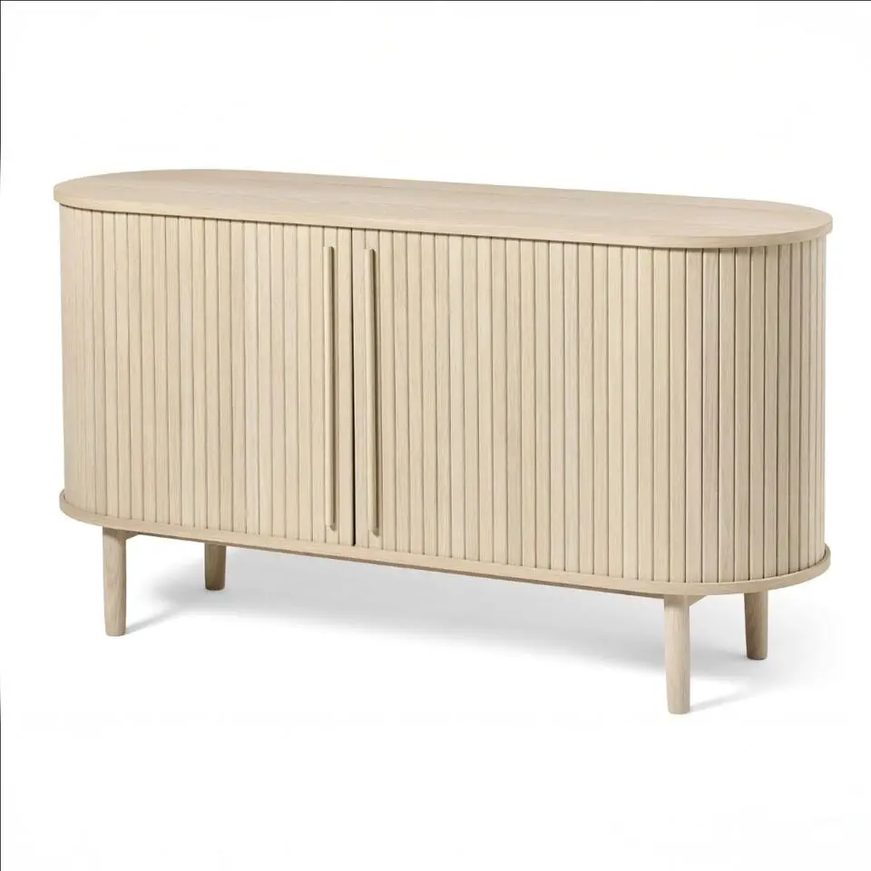 Dressoir Licht Eikenhout - 140x45x76cm - Meta