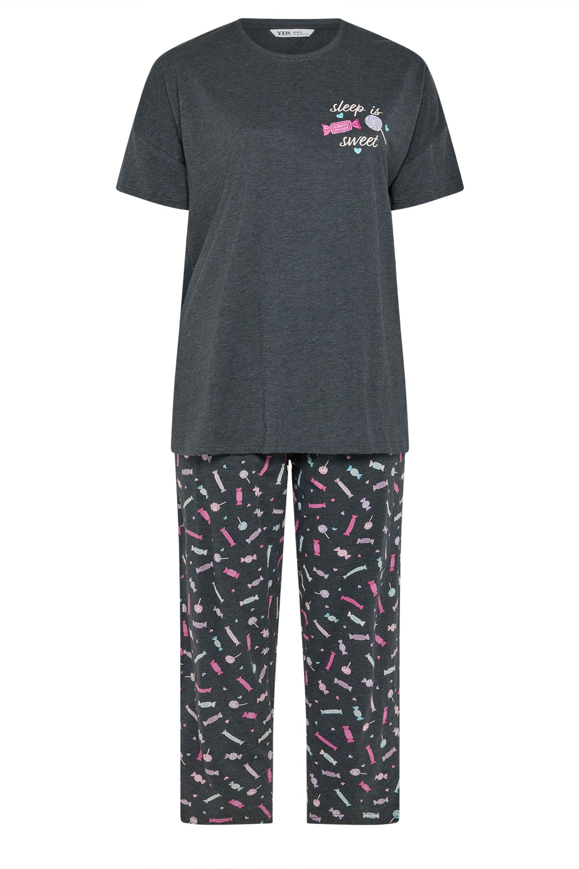 Yours Sleep Is Sweet' Wide Leg Pyjama Set