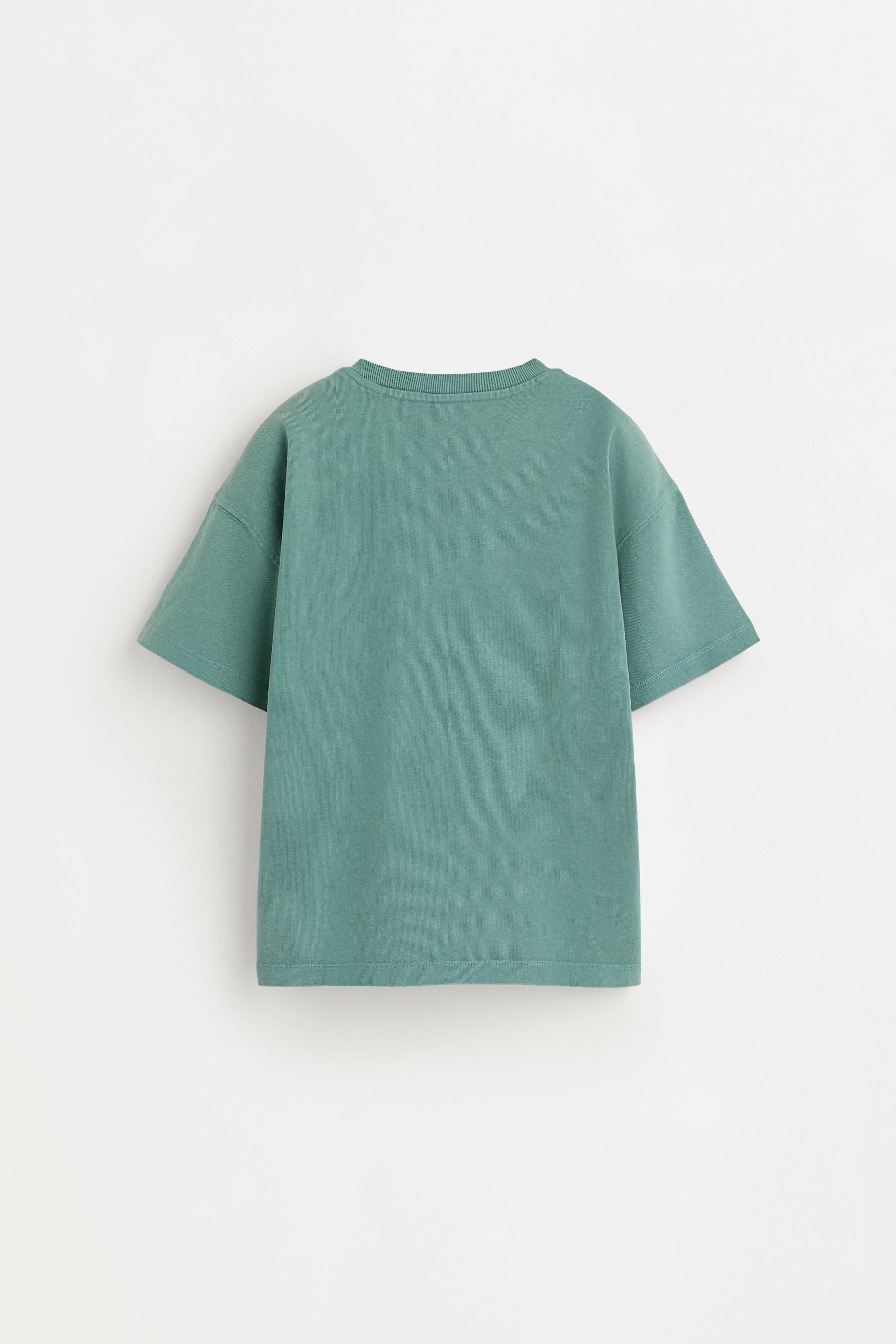 Camiseta heavy jersey efecto lavado