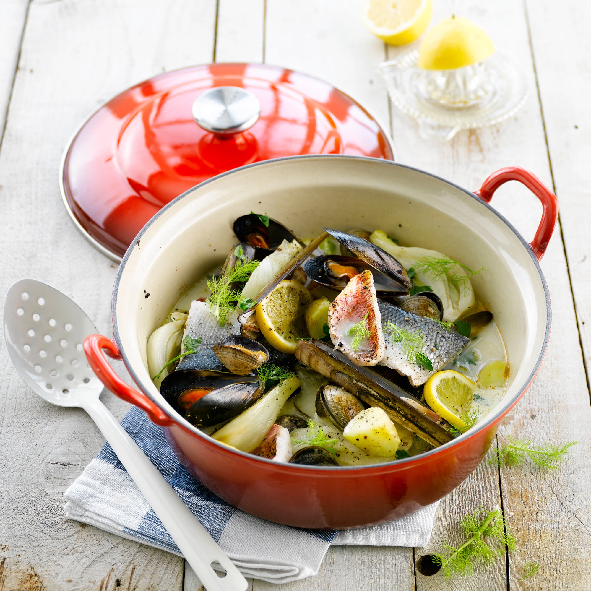 Le Creuset Faitout Braadpan Ø 28 cm - Rood
