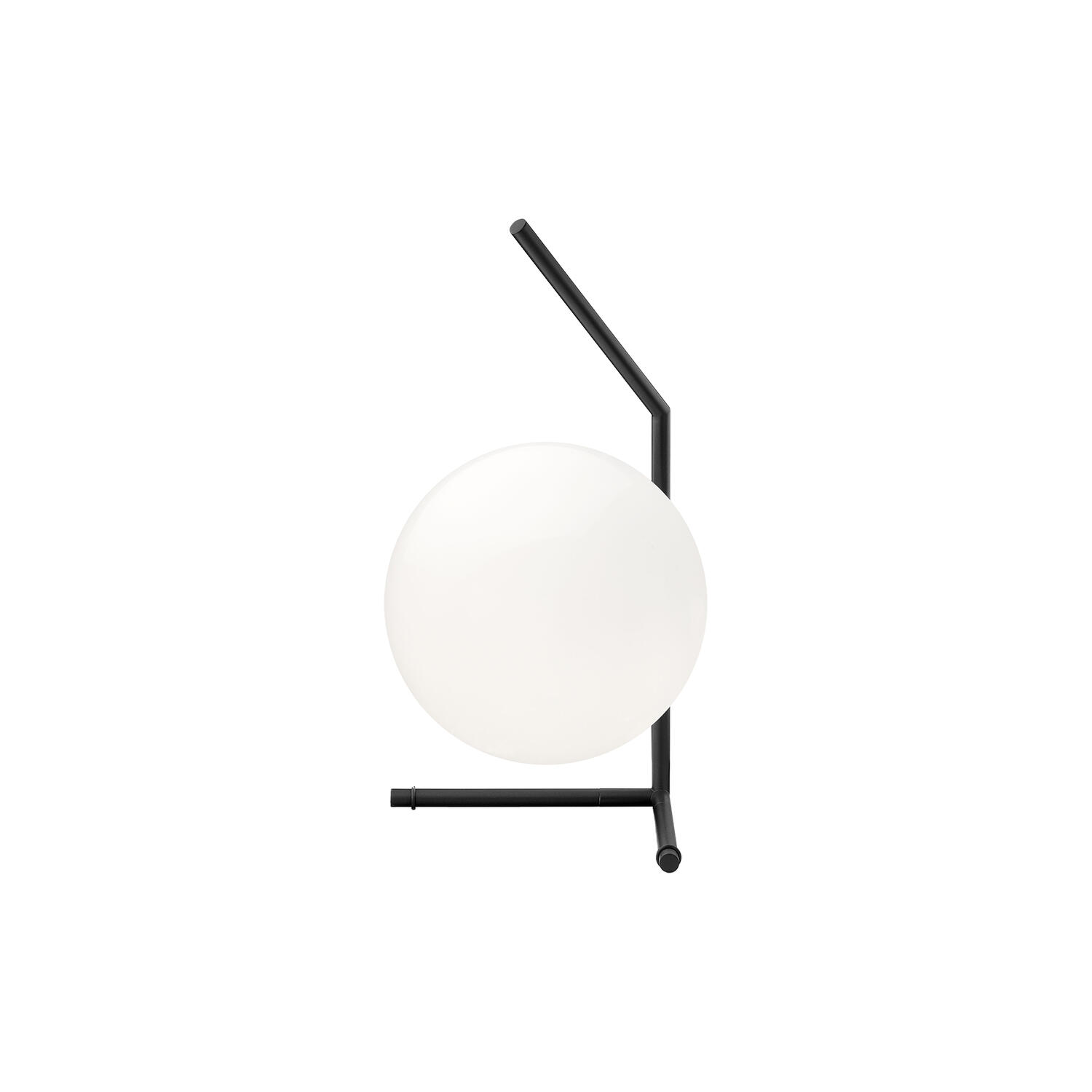 IC T1 Low bordlampe, sort