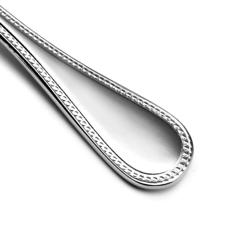 LE PERLE - Service à dessert en Acier Inoxydable