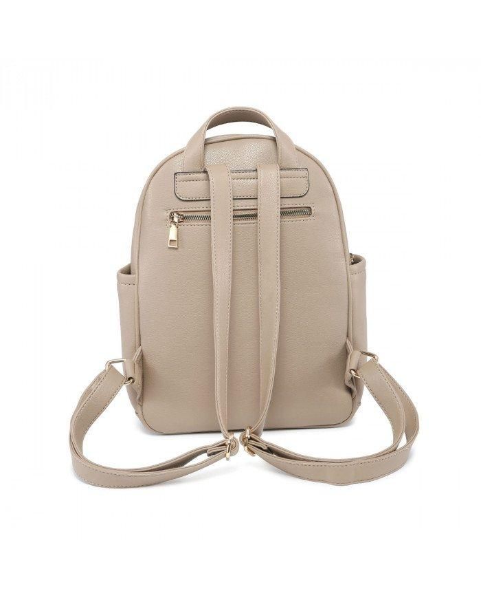 JFY Quilted Check Pattern Backpack
