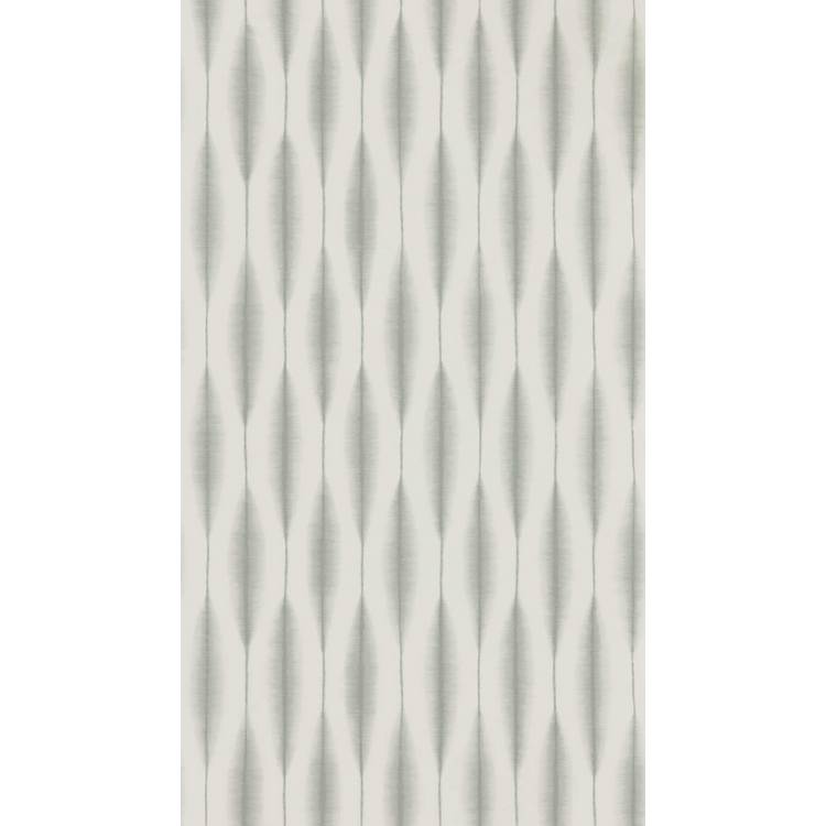 Scion Brushed Ikat Stripe Grey Wallpaper