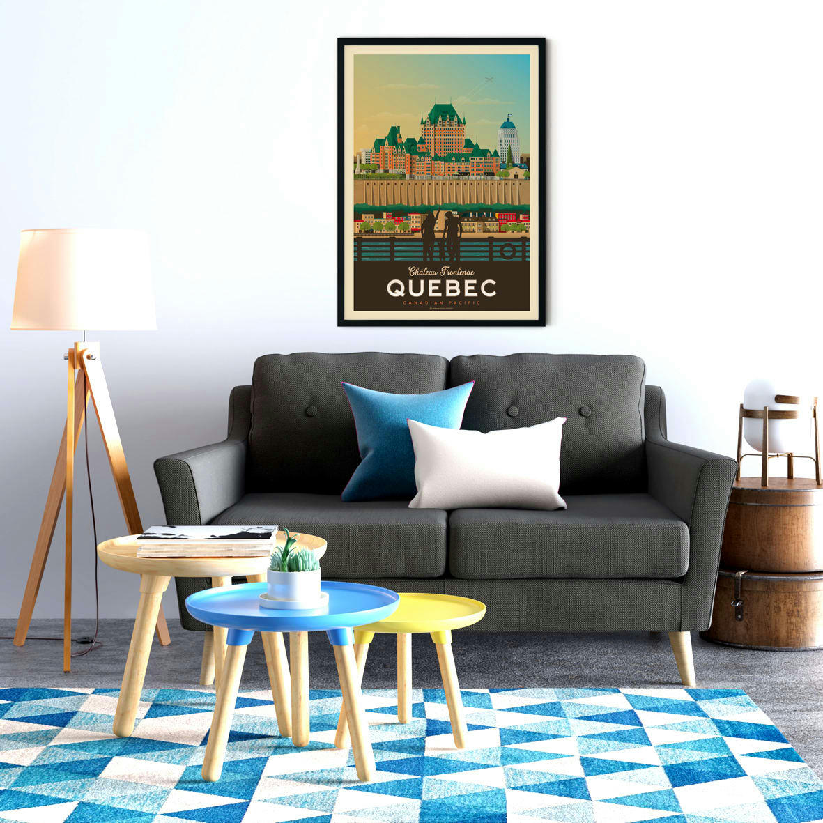 - Affiche Québec  50x70 cm
