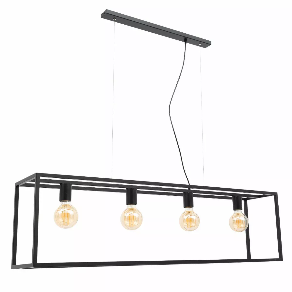 Lampa wisząca FURTIM czarna