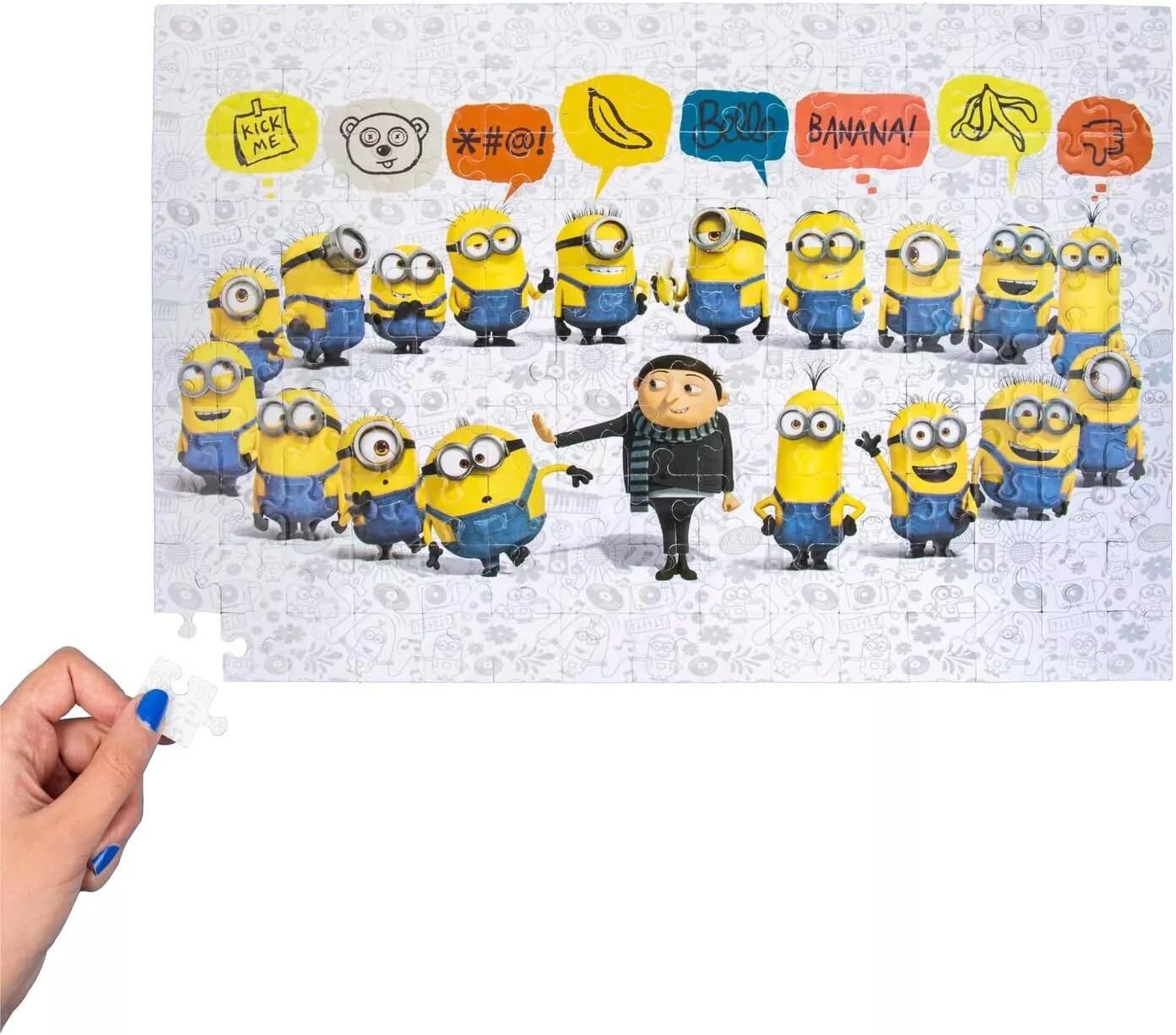 Fizz Creations Minions 150 Piece Double Sided Magic Jigsaw Puzzle