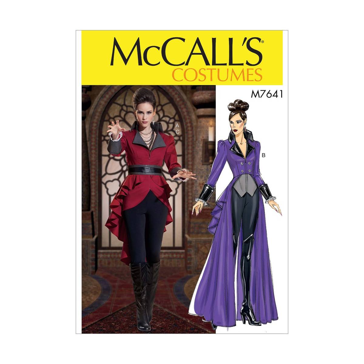 McCall’s Jacket Costume Sewing Pattern M7641 (6-14)