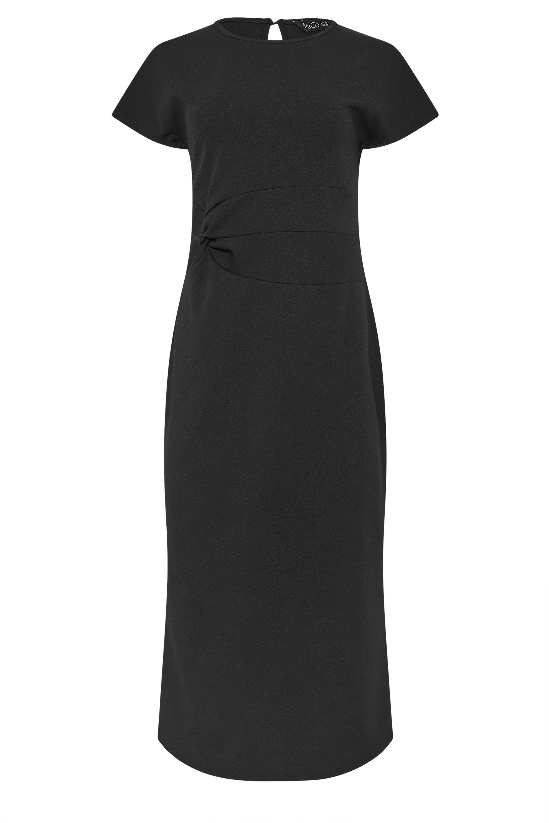 M&Co Side Bow Midi Dress
