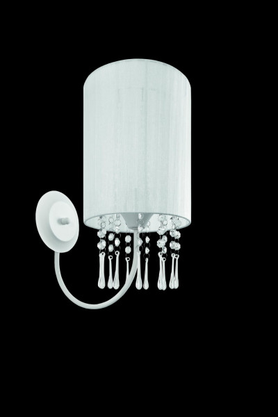Kinkiet biały WENECJA 1xE27x60W wym:30x18x18cm IP20 Lampex