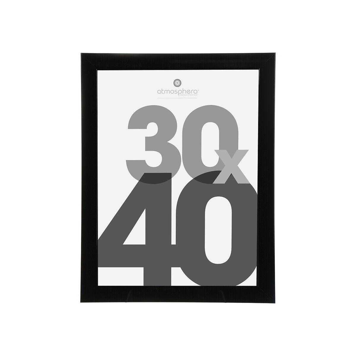 Moldura para fotos preta 30x40cm