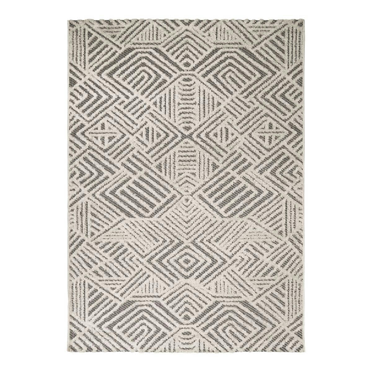 DEHORS-DEDANS - Tapis pour intérieur-extérieur gris 160x230