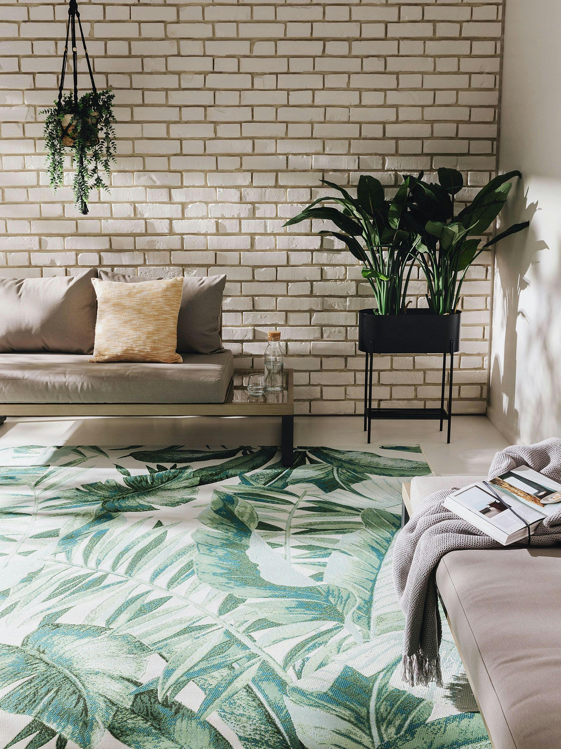 ARTIS - Tapis d'extérieur & intérieur vert 240x340