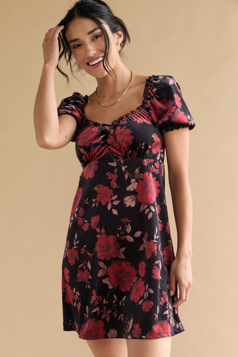 Georgie Printed Shift Dress