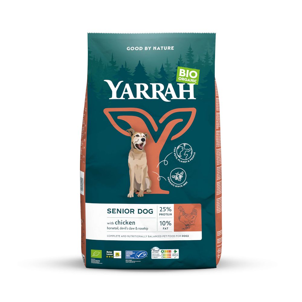 Yarrah Organic Senior with Organic Chicken