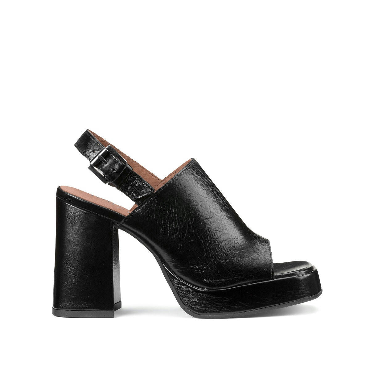 Sandales cuir à talon Benedicte
