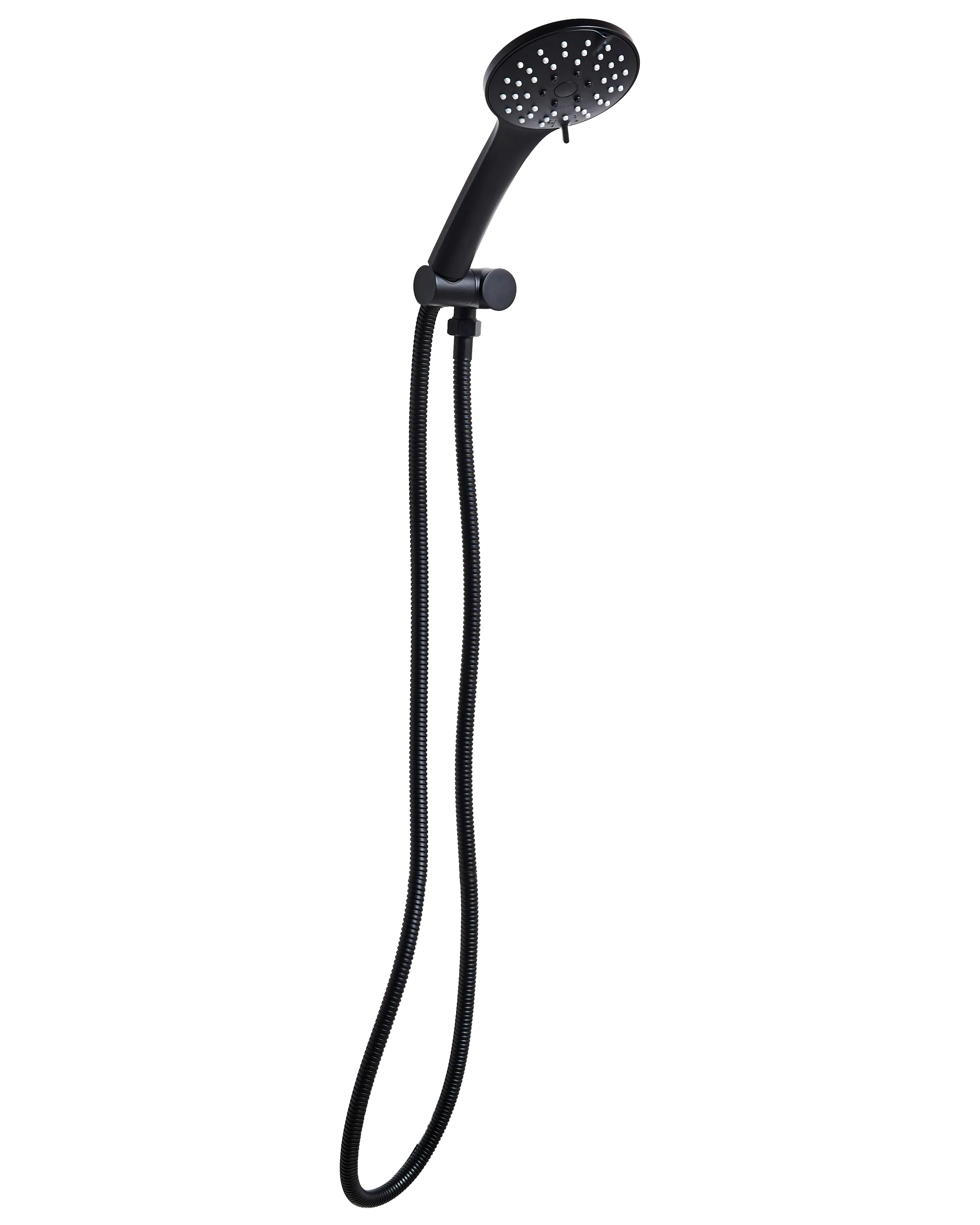 Shower Head and Hose Kit CHURUN 4-function Black