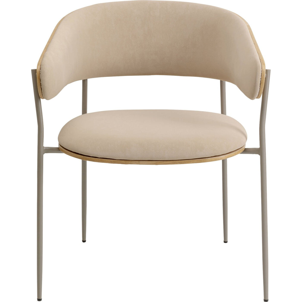 Kare Design Stoel met armleuningen Cindy eik