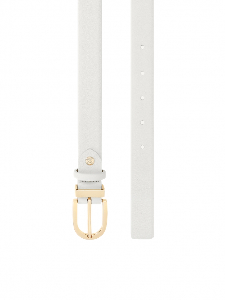 Ladies' off-white belt