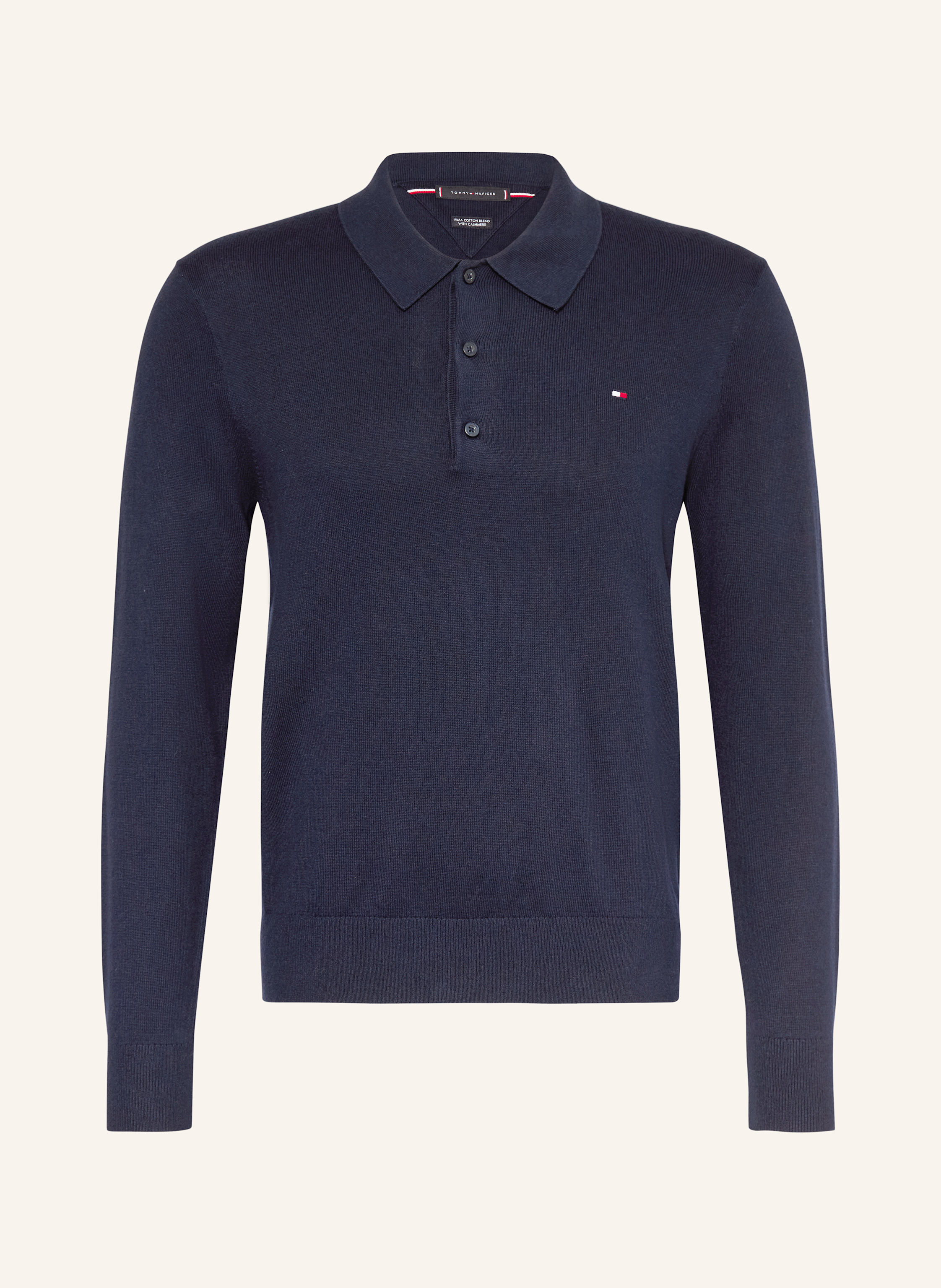 TOMMY HILFIGER Strick-Poloshirt