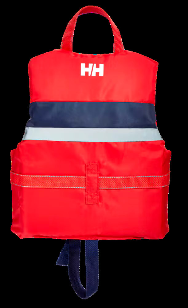 Helly Hansen Kids' Woven Polymer PFD/Life Jacket, Red