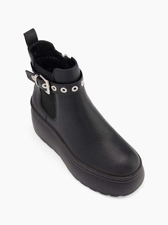Heeled chelsea boot