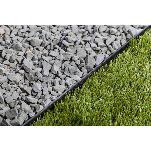 Randleisten, »Gravel Edge«, LxBxH: 12x4,5x4,5 cm, schwarz