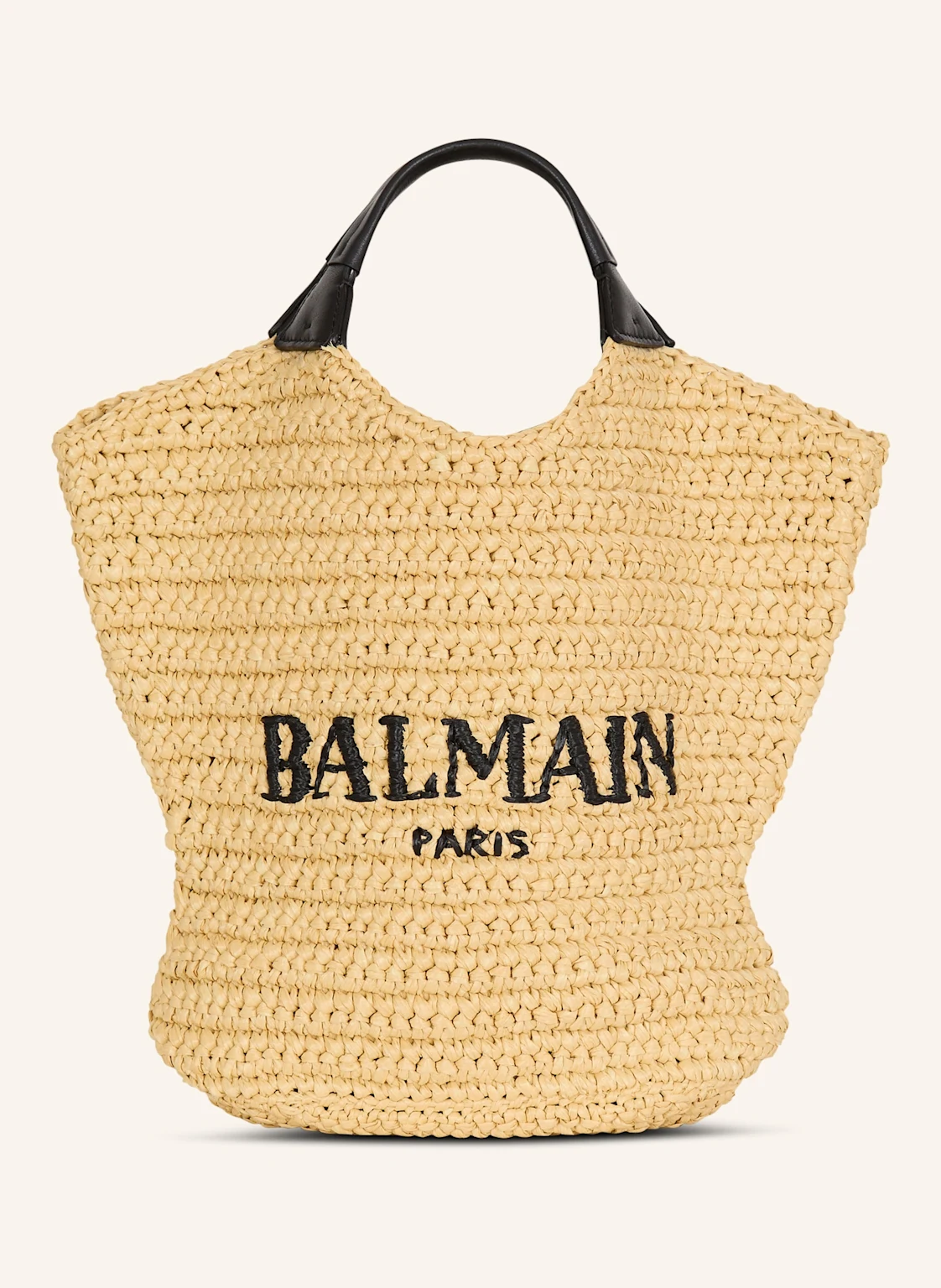 BALMAIN Gehäkelter Balmain Mini-Shopper