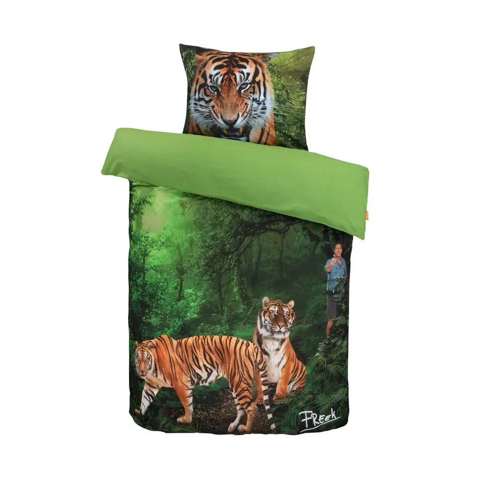 Freek Vonk dekbedovertrek - tijgers - 140x200 cm