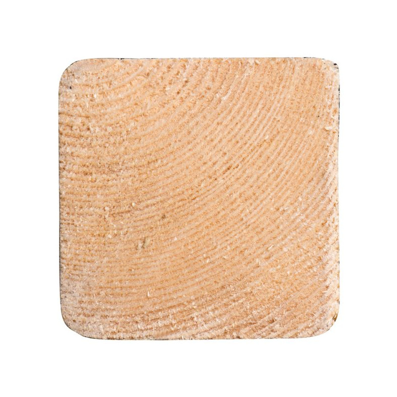 Chevron en sapin raboté 180 x 4,4 x 4,4 cm