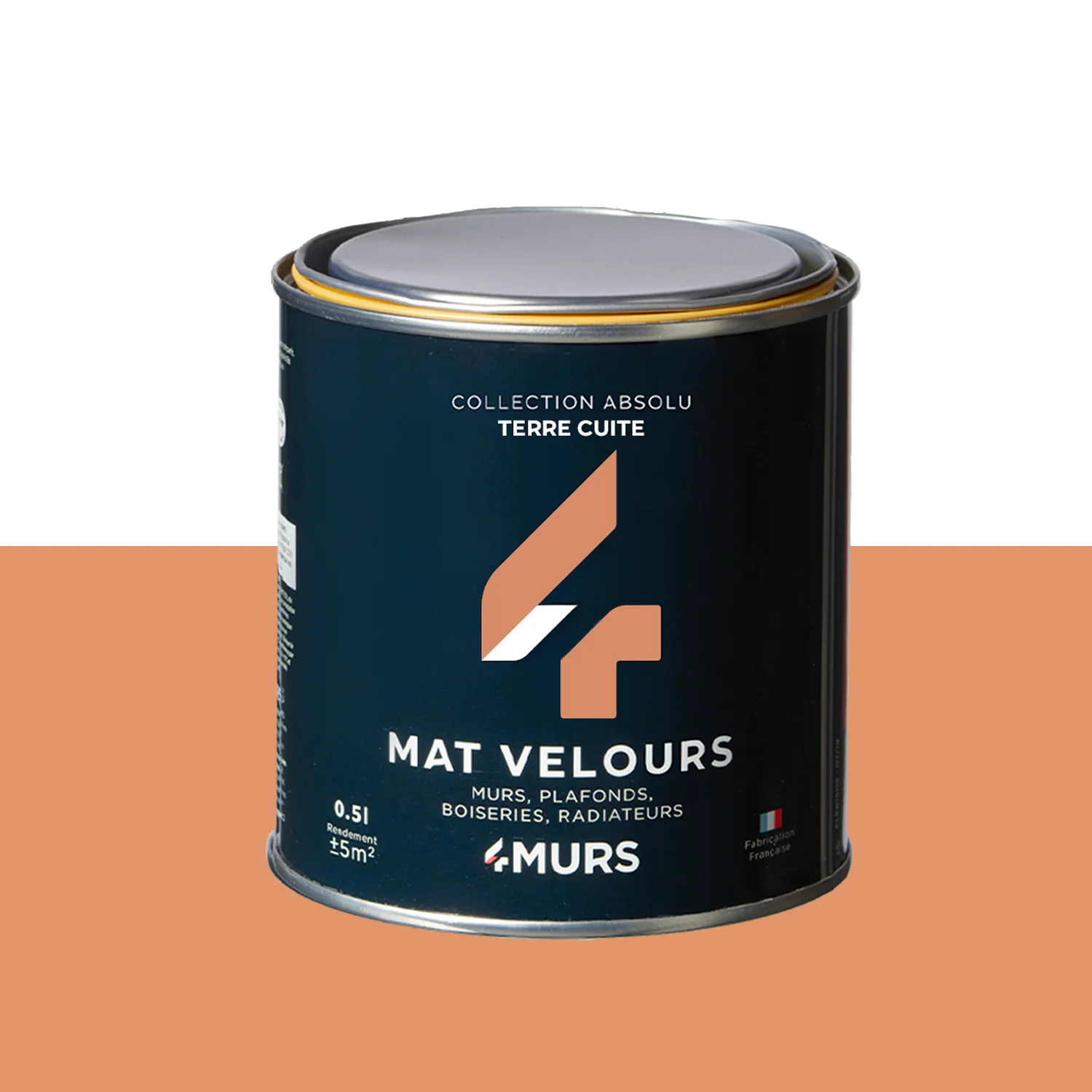 Absolu Peinture Peinture terre cuite Mat 0,5 L