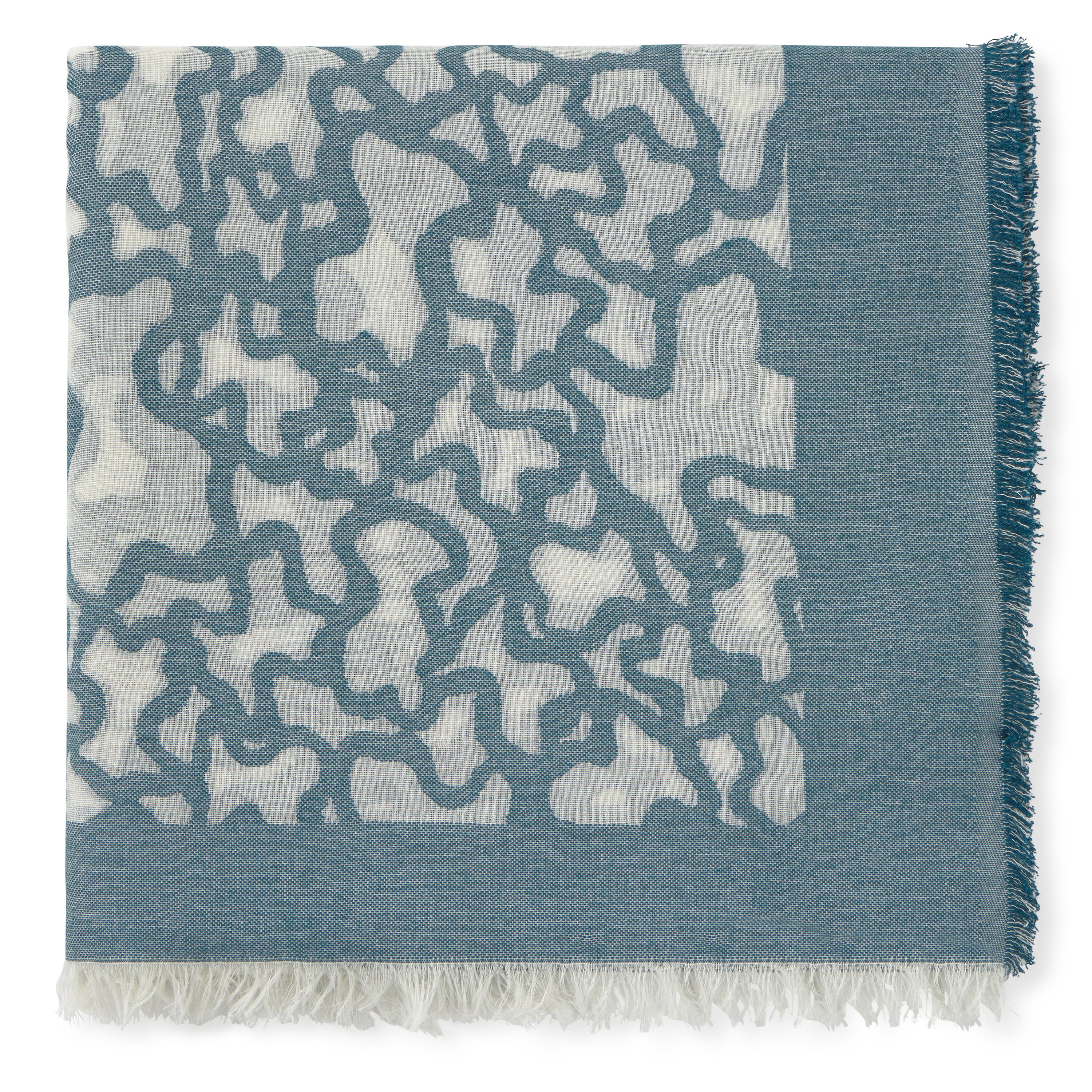 Foulard Kaos Devoré turquesa