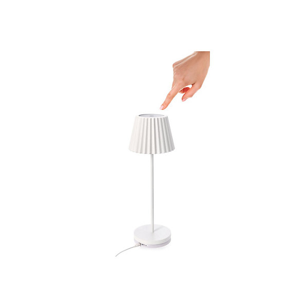 Lampe de table LED sans fil rechargeable H36 blanc- KAMI