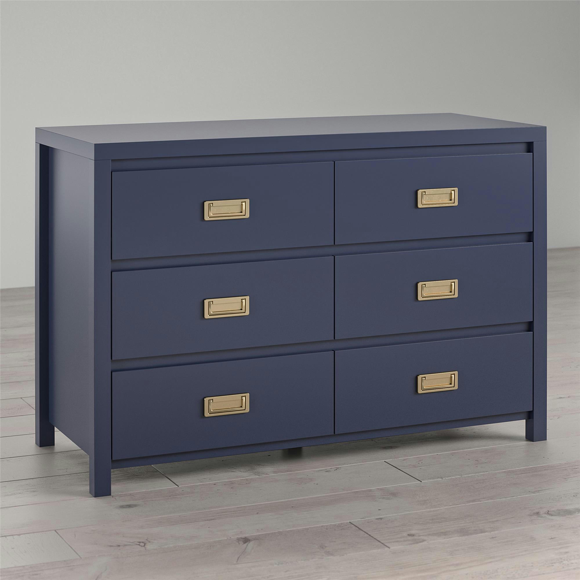 MONARCH HILL - Commode avec 6 tiroirs en MDF Navy