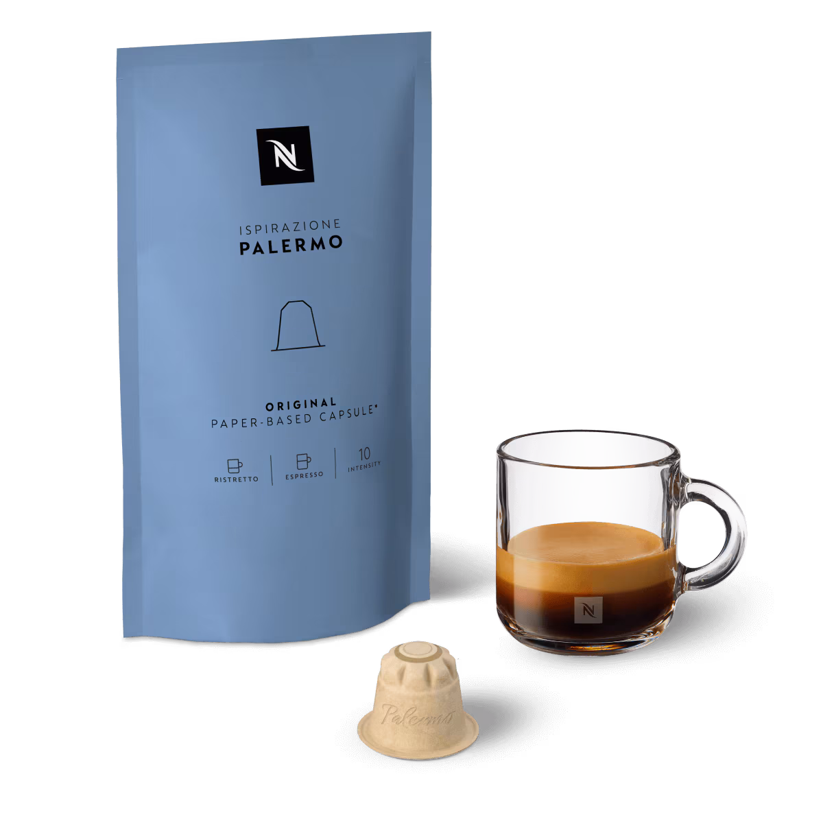 Ispirazione Palermo - Paper-based Coffee Capsules - Nespresso