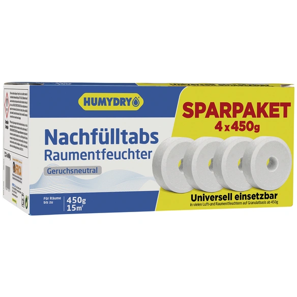 Raumentfeuchter, für Räume bis 35 m², 0,45 l, nachfüllbar