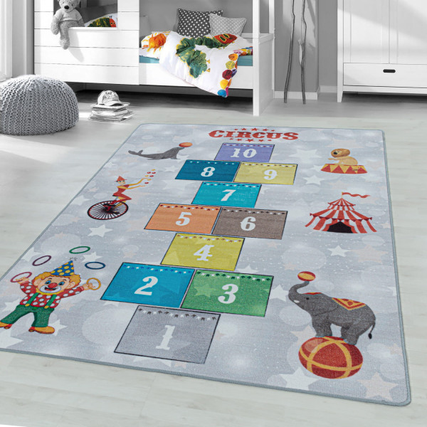 Dywan dziecięcy Play cyrkowe klasy 80 cm x 120 cm