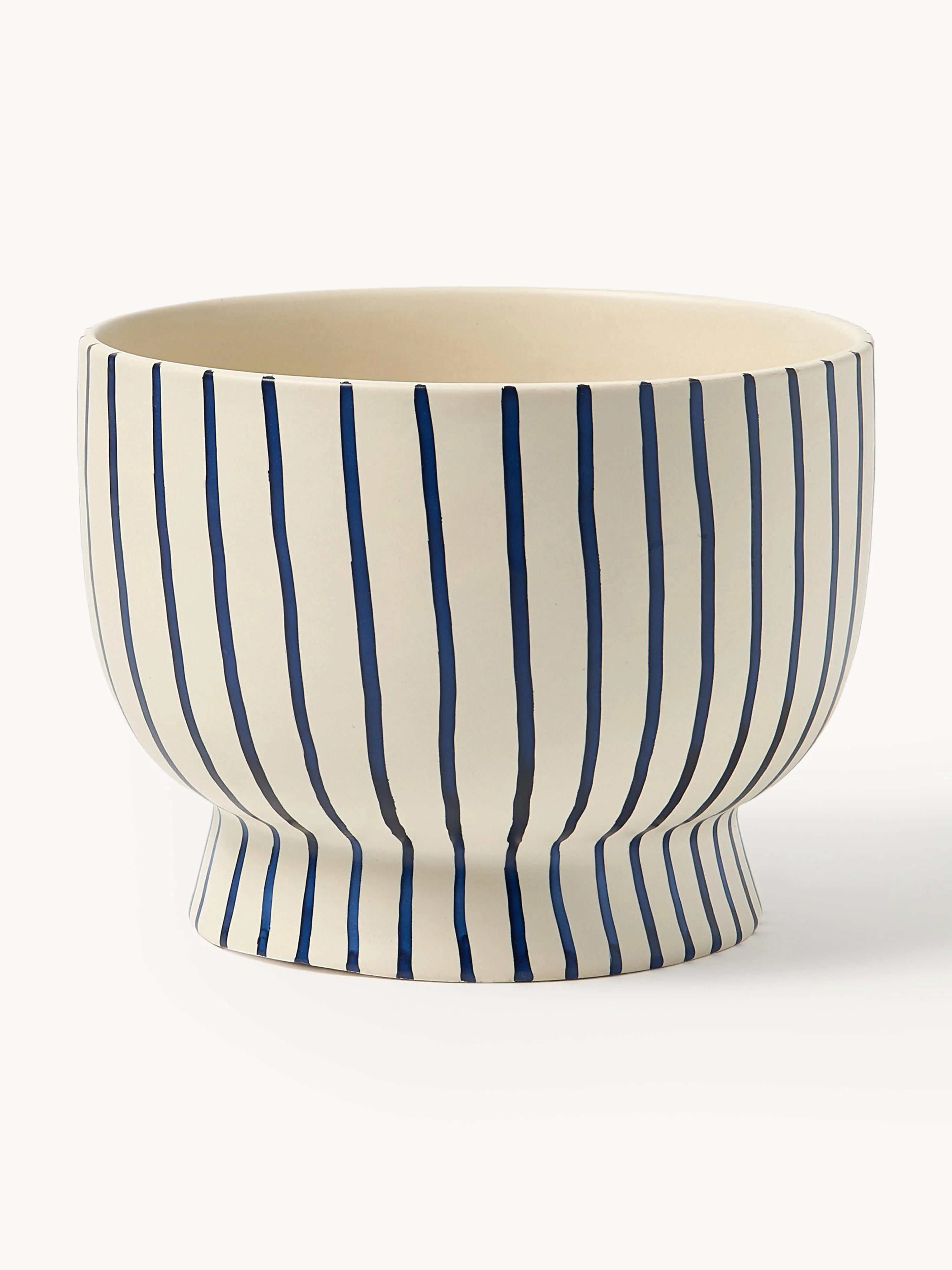 Handbemalter übertopf Elio, H 18 cm