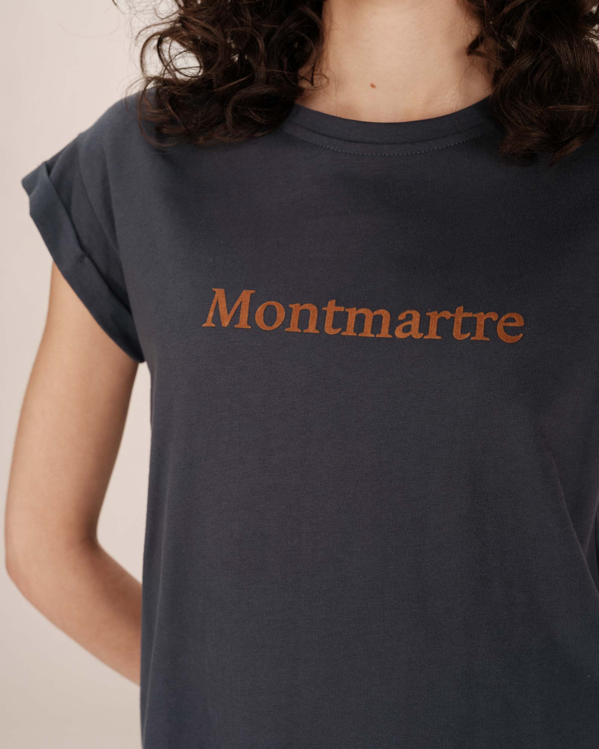 T-shirt a message marine Sorentino