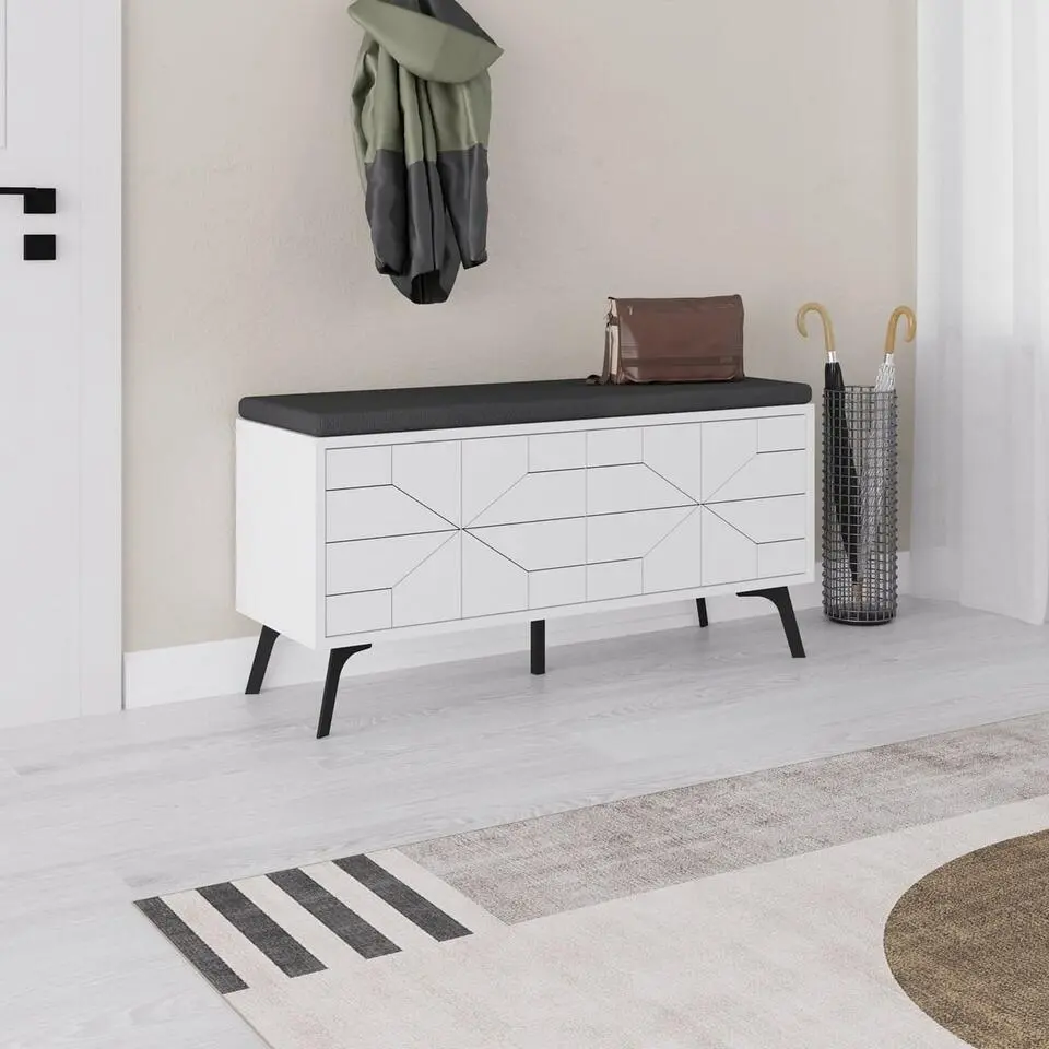 CALICOSY - Schoenenkast DUNE BENCH - 55x107x35 cm