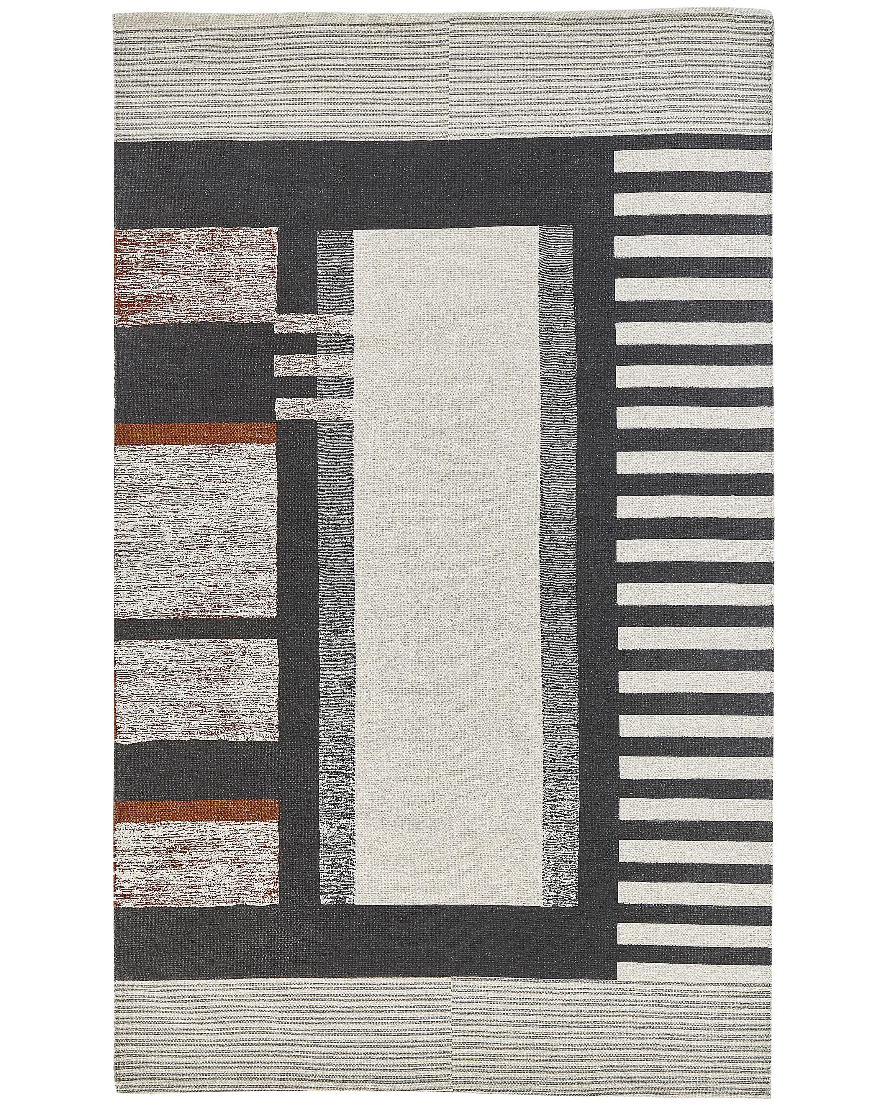 Rug KAKINADA Multicolour 140 x 200 cm Cotton