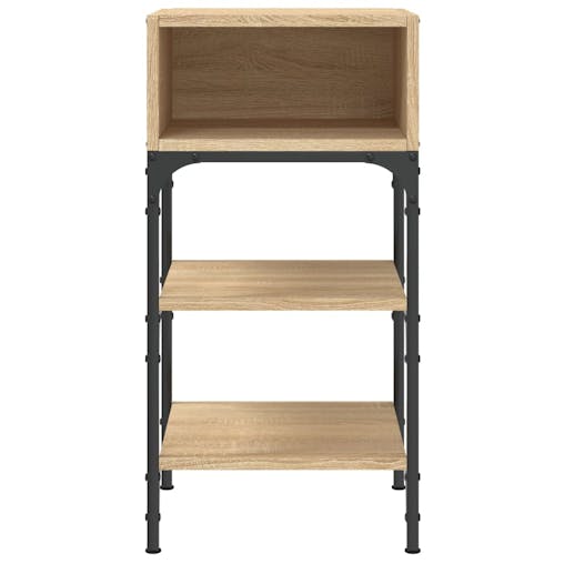 NNEVL Bedside Tables 2 pcs Sonoma Oak 35x34.5x70 cm Engineered Wood