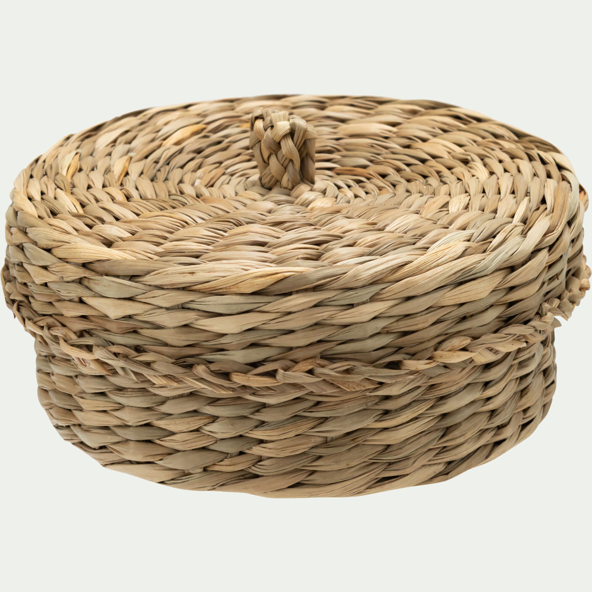 TRESSE - Lot de 6 dessous de verre en jonc de mer - naturel