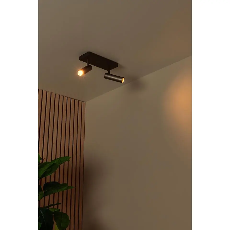 Lucide GRADO Plafondspot - Grijs ijzer