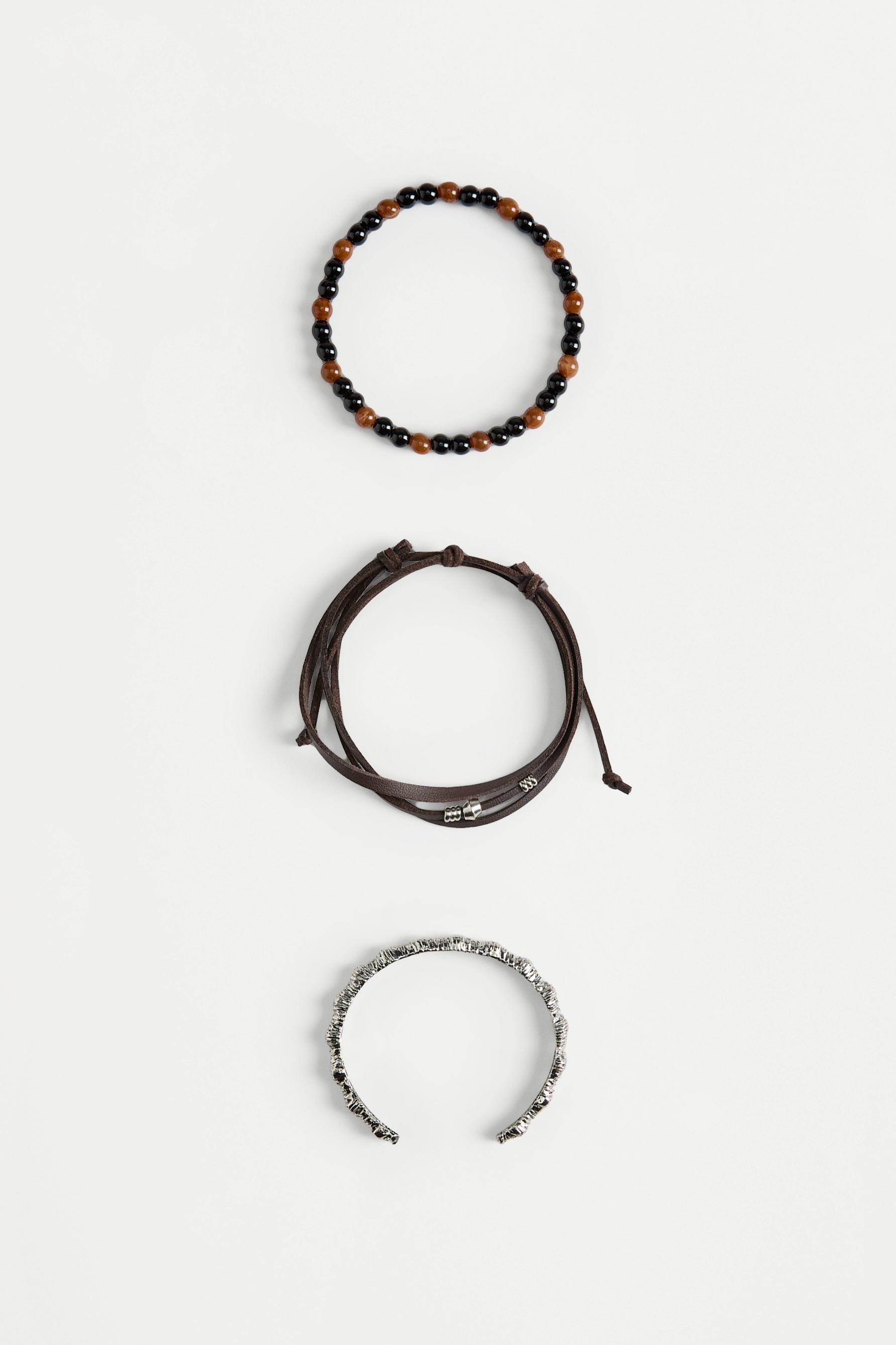 Set 3 pulseras combinadas